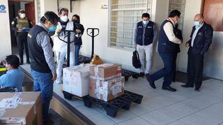 Llegaron  dosis para vacunatón  que se hará en provincias de Arequipa