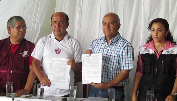 Gobierno Regional y Ministerio del Interior firman convenio para garantizar seguridad en Loreto