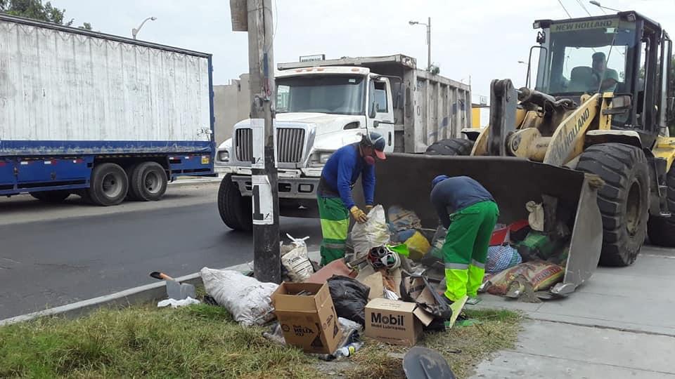 Trujillo. Cuatro trabajadores de limpieza se habrían contagiado en el mercado La Hermelinda. (GEC)