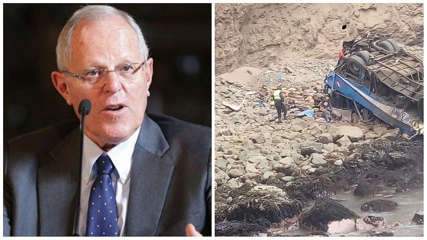 PPK sobre accidente en Pasamayo: "Es muy doloroso para nosotros como país"