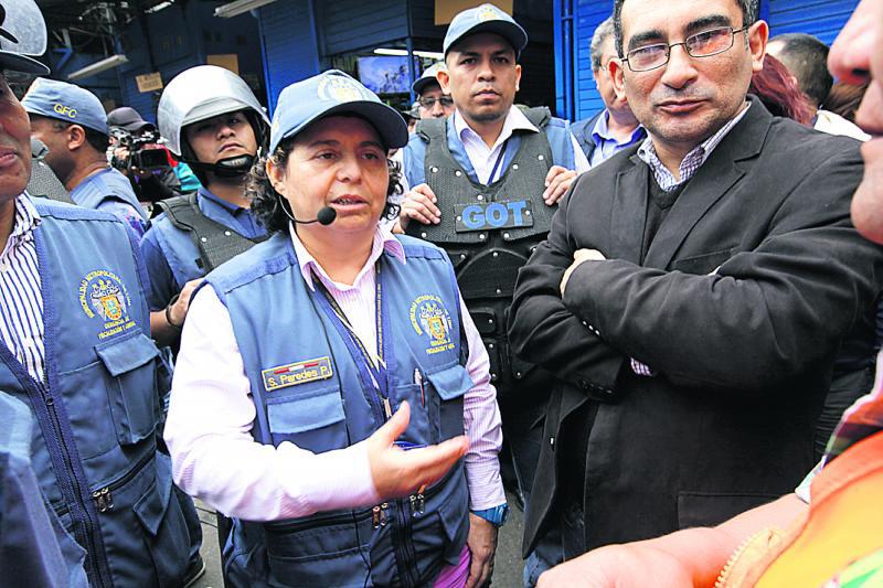 Susel Paredes: "Buscamos a la madre de los ambulantes"