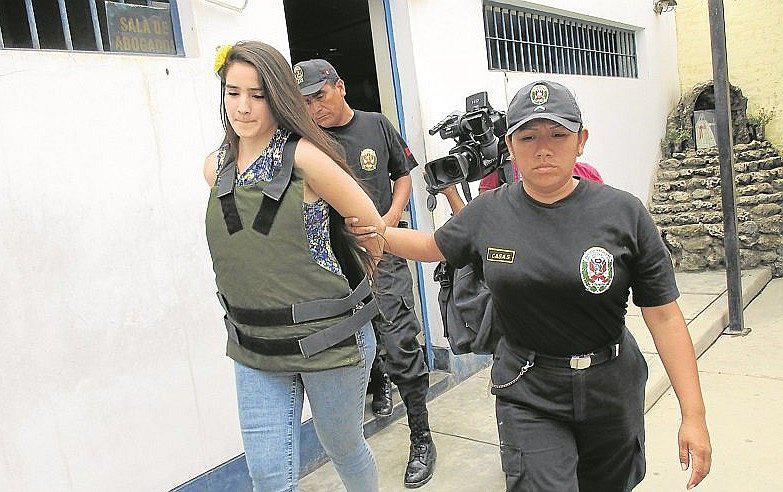 Katiuska del Castillo volvió a la cárcel de Chiclayo tras sentencia de 3 años y 10 meses (VIDEO)