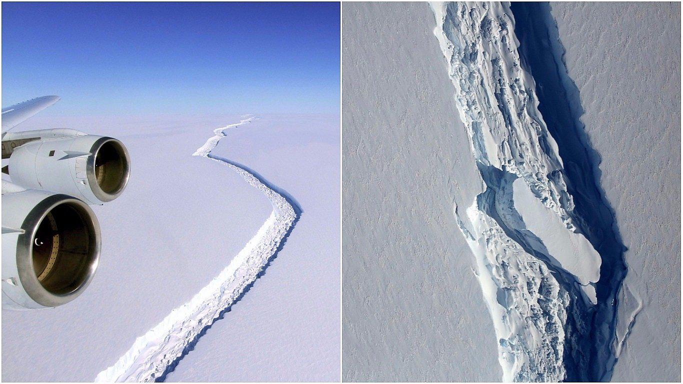 Antártida: ​Se desprende uno de los icebergs más grandes del mundo (VIDEO)