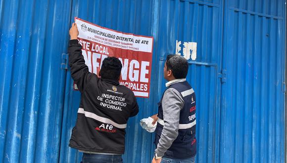 Una sede del colegio Moderno Unimátic Innova de Huaycán fue clausurada por la Municipalidad de Ate tras caída de escolar desde el tercer piso. (Foto: Facebook Municipalidad de Ate)