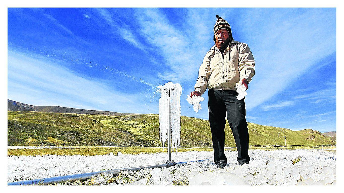 ​Huancayo experimenta los días más fríos del año, según el Senamhi 