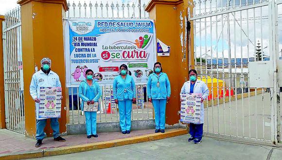 Red de Salud Jauja  atiende a 22  pacientes con tuberculosis vulnerables al COVID-19