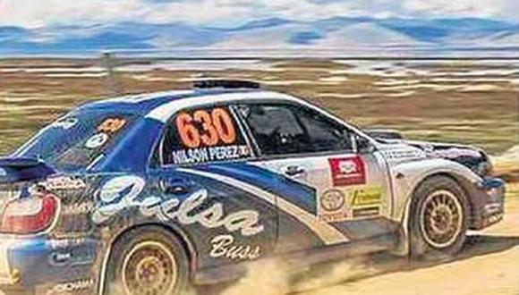 Juliaqueño va sexto en rally Caminos del Inca
