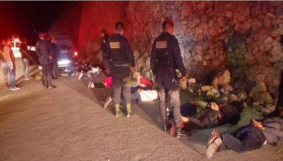 Huaraz: Caen 10 presuntos asaltantes que robaron más de S/ 49 mil 