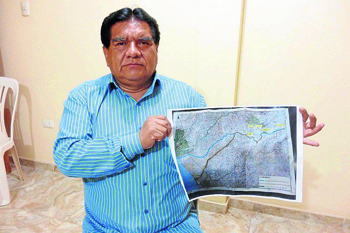 Cañete presenta mapa y delimita su territorio hasta el puente Jahuay, en Chincha