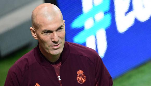 Real Madrid fue el último equipo que dirigió Zidane: desde marzo del 2019 a junio del 2021. (Foto: AFP)