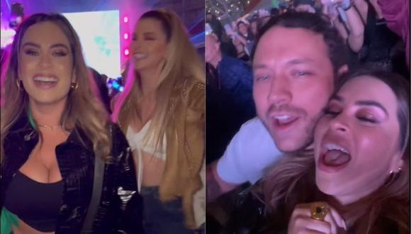 Ethel Pozo y Brunella Horna finalmente vieron en vivo a Bad Bunny pese a que clonaron sus entradas. (Foto: Instagram)