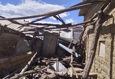 Fuertes vientos causan daños en 50 viviendas, un colegio y un coliseo en Áncash