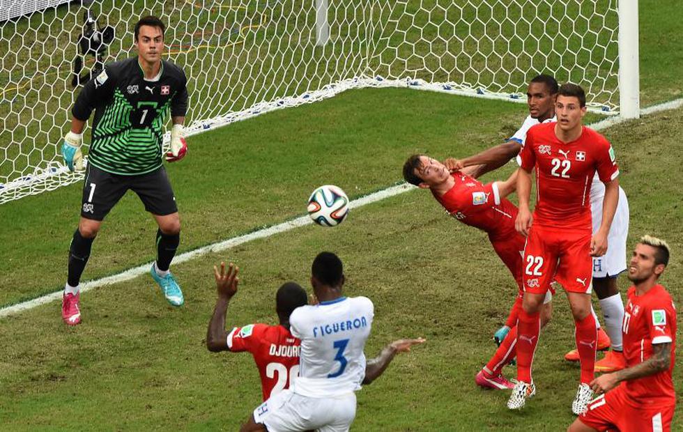 Brasil 2014: Así venció Suiza a Honduras por 3 a 0 (FOTOS)