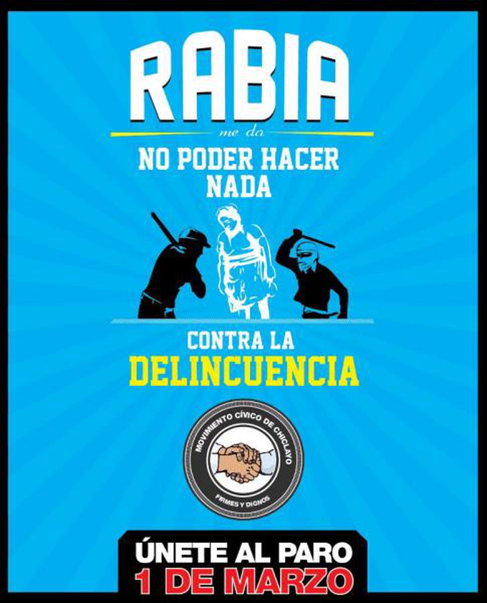 Con memes difunden y convocan al paro cívico de este 1 de marzo en Chiclayo