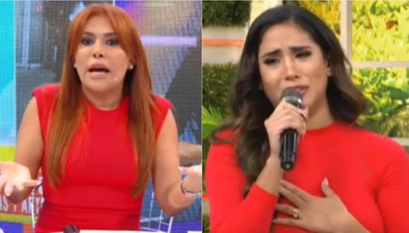 Magaly Medina critica a Melissa Paredes por llorar. | Foto: ATV - América TV.