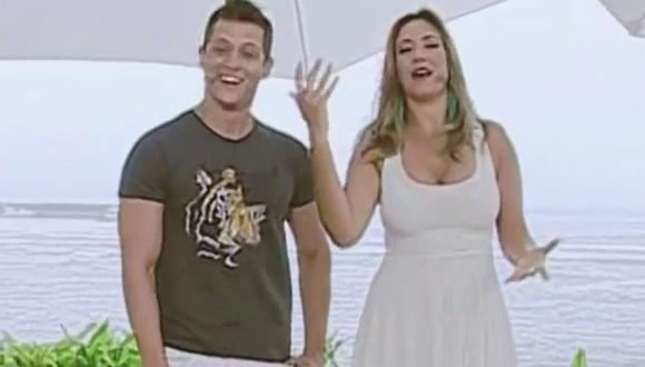 'Amor de verano': Tilsa Lozano y Gino Pesaressi debutan como conductores de TV (VIDEO)