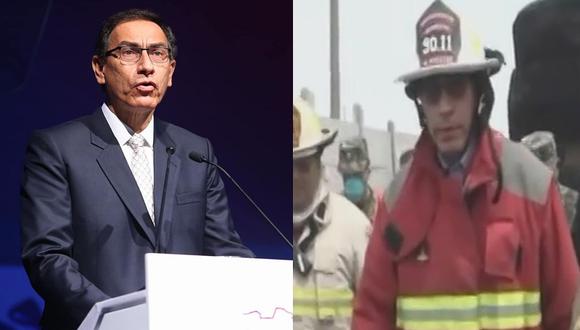 Presidente Vizcarra pide disculpas a asistentes de la Cumbre por irse a atender incendio