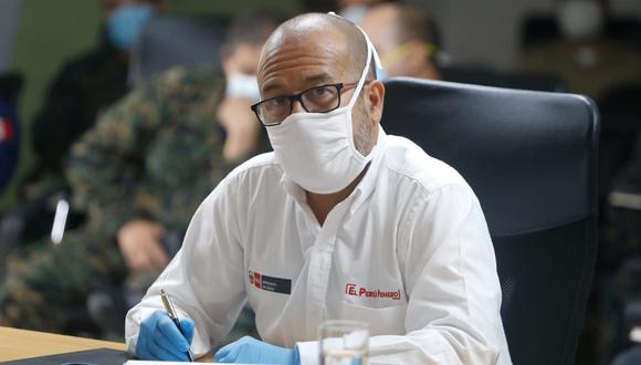 Víctor Zamora, ministro de Salud, se disculpó con médicos por sus declaracioes. (Foto: Minsa)