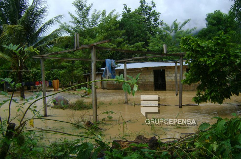 Desbordes e inundaciones no cesan en la Selva Central 
