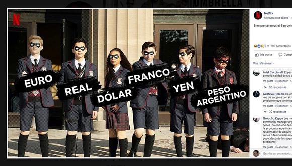 Meme de Netflix sobre la devaluación del peso argentino inquieta a las  redes sociales (FOTO) | MISCELANEA | CORREO