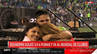 Raúl Ruidíaz y el eterno abrazo con su madre luego de coronarse en la Concachampions (VIDEO)