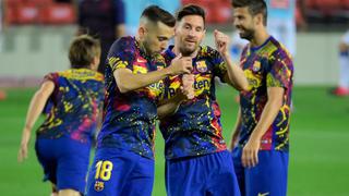 Jordi Alba reaparecerá en el clásico español Barcelona-Real Madrid del Camp Nou