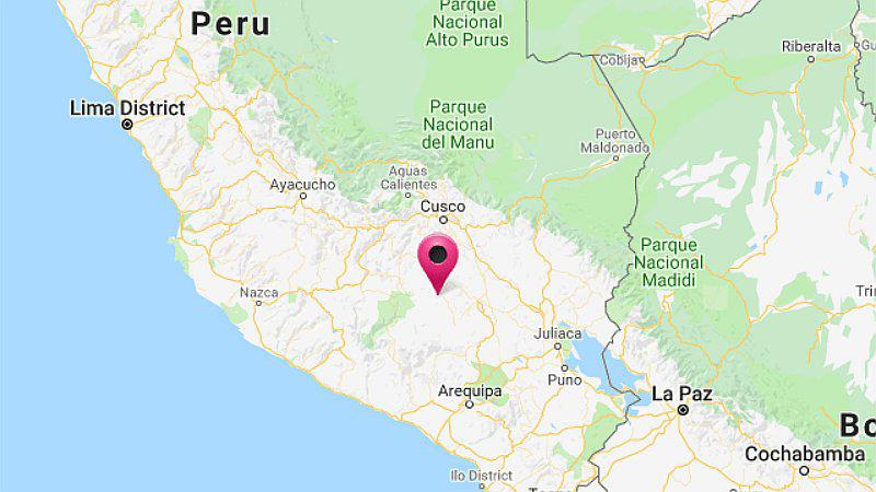 Cusco: fuerte sismo sacudió esta madrugada la ciudad de Santo Tomás