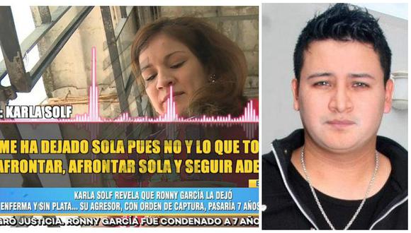 Karla Solf revela que Ronny García la abandonó pese a su embarazo (VIDEO)