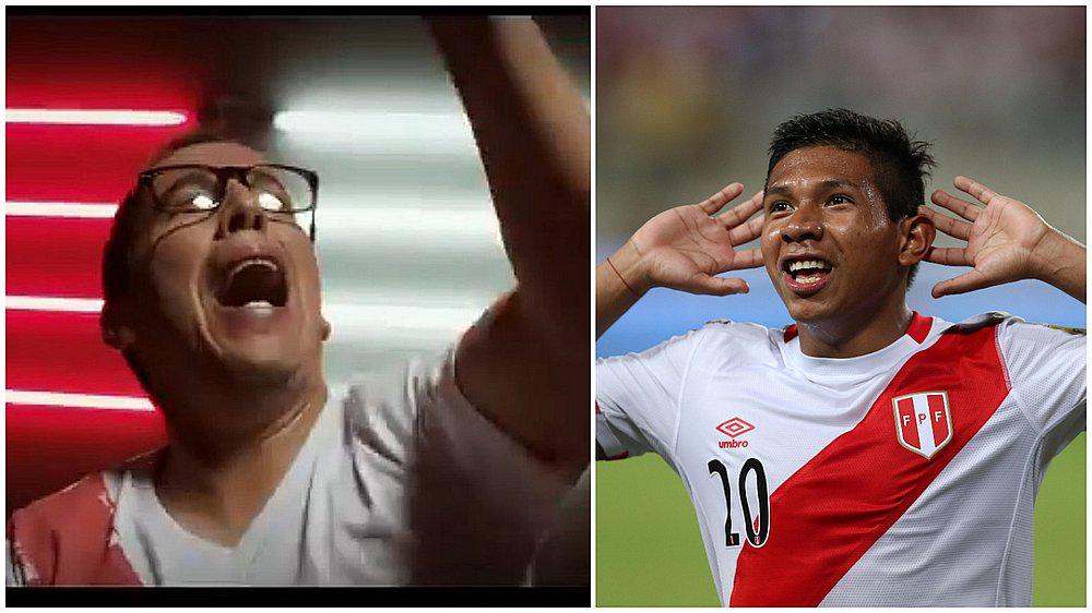 Gol de Edison Flores con la ‘narración’ de Daniel Peredo se hizo viral (VIDEO)