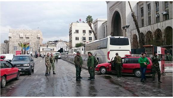 Siria: Al menos 37 muertos en atentado en Palacio de Justicia en Damasco