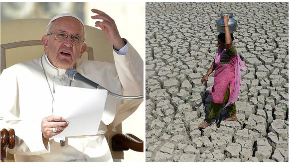 Papa Francisco pide sensibilizar para que el agua sea considerada un "bien de todos"