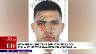 Hombre de 33 años muere tras ser atropellado en la Av. Néstor Gambeta, en Ventanilla (VIDEO)