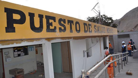 Centro de Salud de Mirave afectado por huaico en el 2015 será entregado este mes