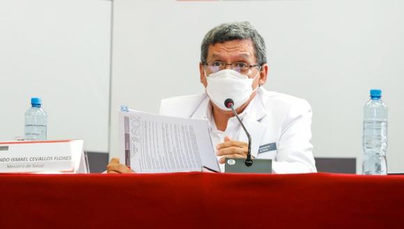 Hernán Condori Machado reemplaza a Hernando Cevallos como nuevo ministro de Salud en medio de la tercera ola del COVID-19. (Foto: Minsa)