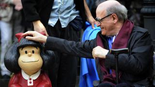 Google celebra el cumpleaños de Quino, el creador de Mafalda