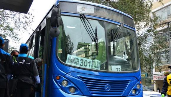 Suspenden a conductor de bus de Corredor Azul que ocasionó muerte de mujer