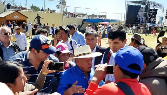  César Acuña llega a Arequipa en busca de candidatos para las elecciones del 2020