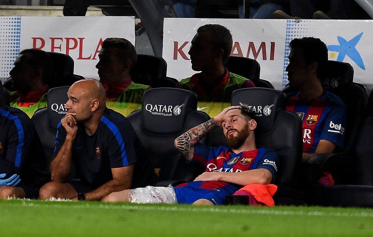 Lionel Messi podría ser operado por pubalgia