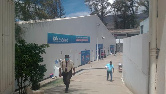 El 2020 ambientes de Colegio fueron cedidos a EsSalud para instalación de hospital blanco/Foto: Correo
