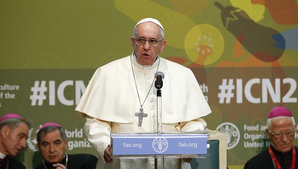 Papa Francisco en la FAO: "Dios siempre perdona, los hombres a veces y la tierra nunca"