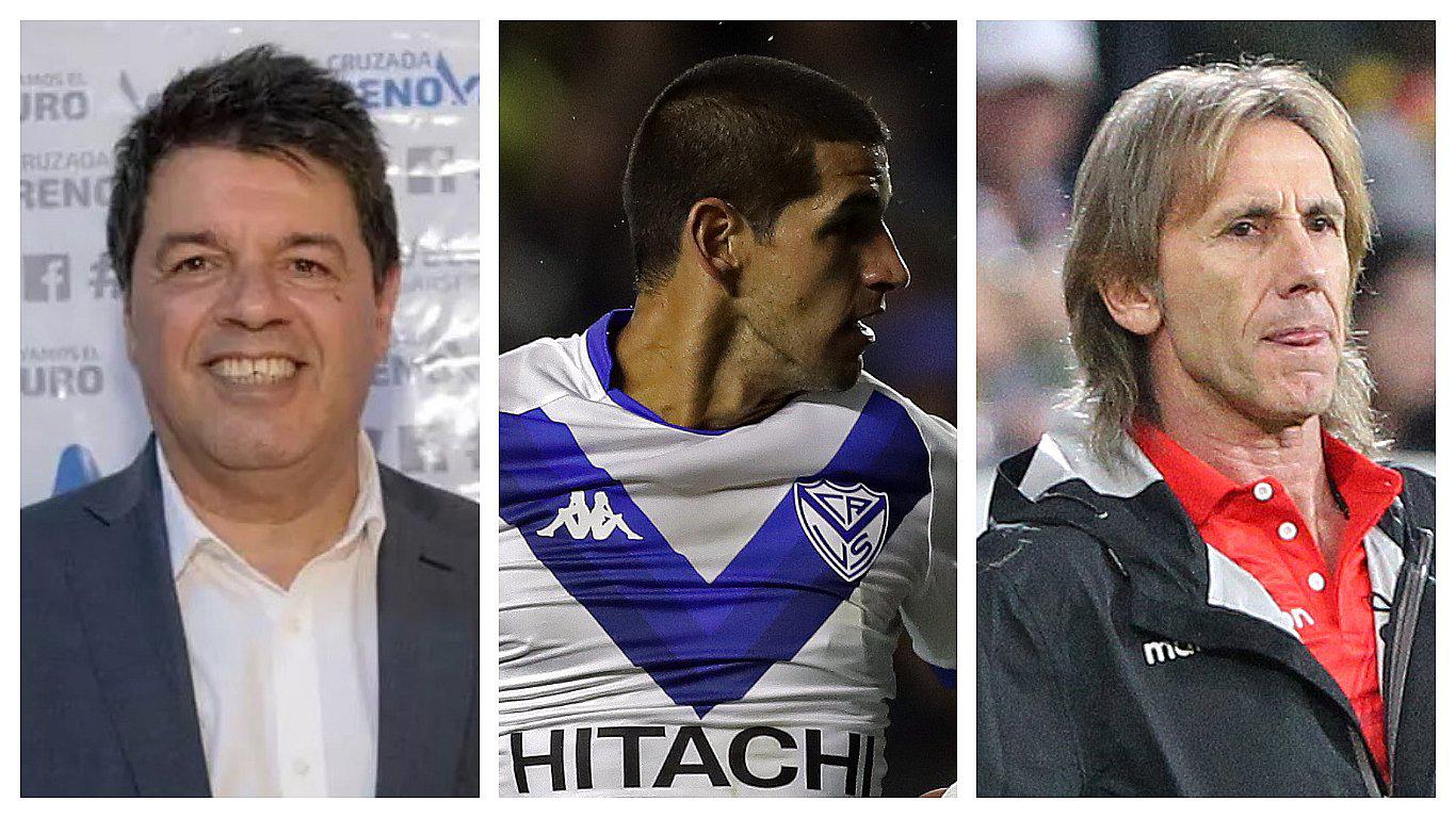 ​Presidente de Vélez Sarsfield criticó a Ricardo Gareca por no ceder a Luis Abram