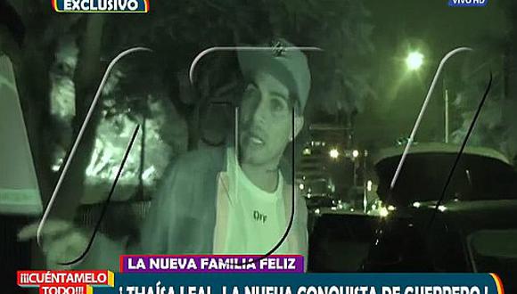 Paolo Guerrero enfurecido con reportero tras ser captado con Thaísa Leal (VIDEO)