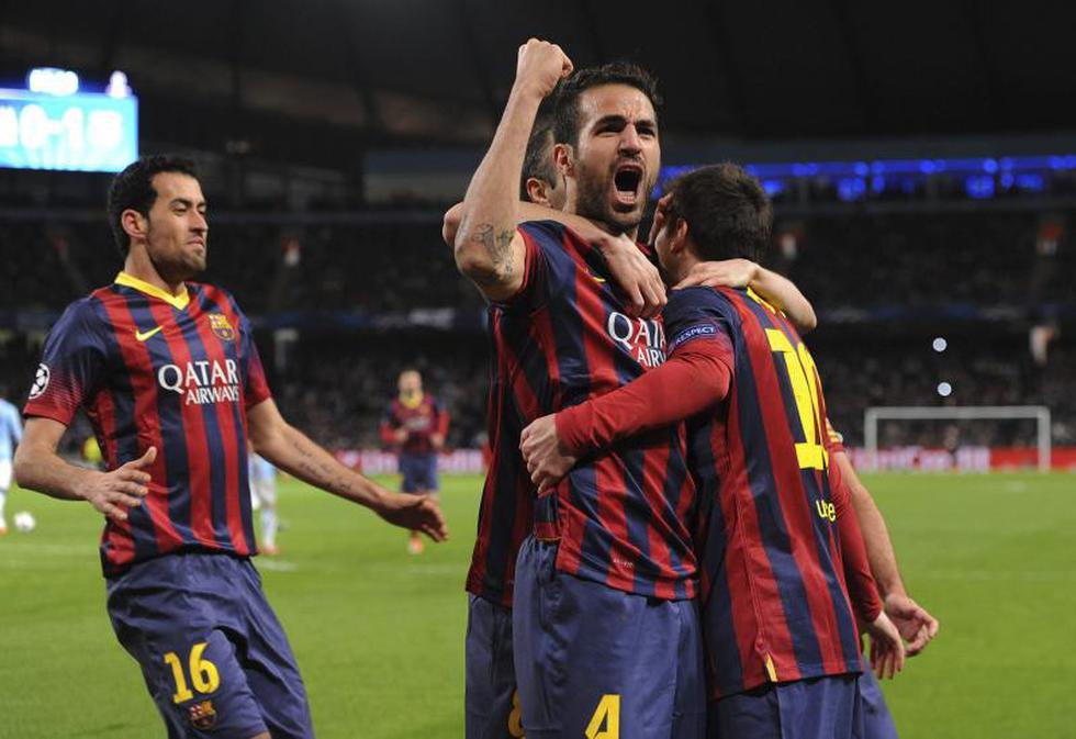 Champions League: Barcelona venció 2-0 al Manchster City