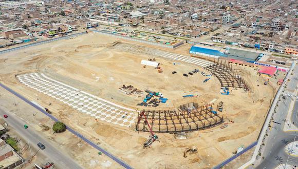 Reiniciarán trabajos en obra del estadio Félix Castillo de Chincha.