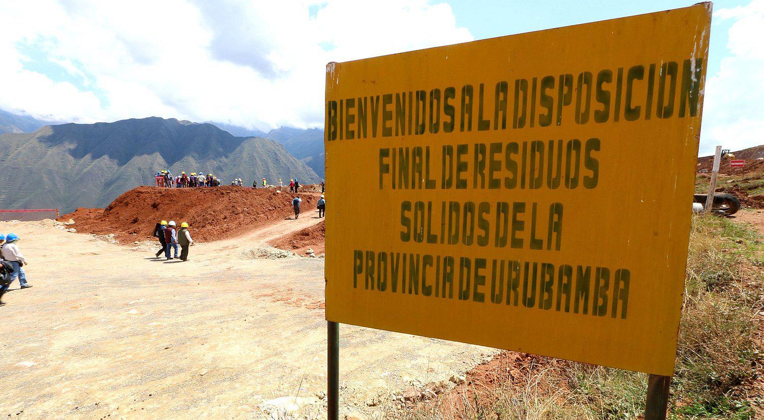 Relleno Sanitario de Urubamba gestionará 25 toneladas diarias (VIDEO) 