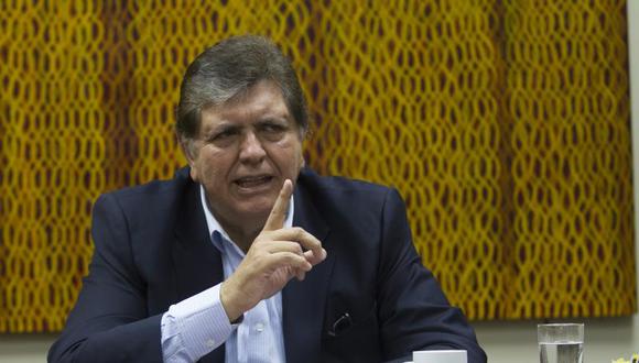 Alan García se mostró en contra de la vacancia de Ollanta Humala