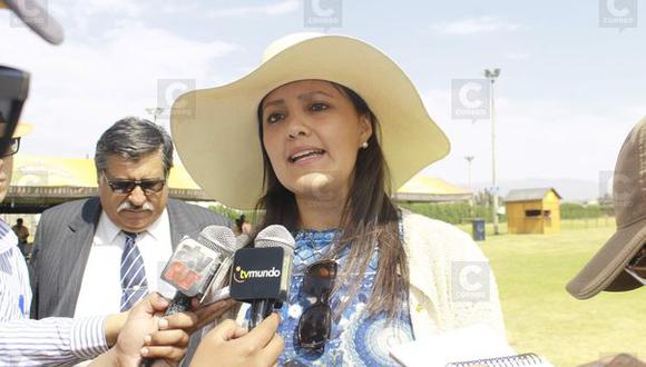 FEN: Yamila Osorio exige al Gobierno Central declarar en emergencia a Arequipa por inminente sequía