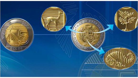 BCR reitera que produjo 13 millones de monedas de 5 soles  con inscripción "2015"