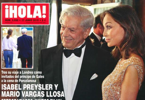 Mario Vargas Llosa: Patricia Llosa se siente apenada por fotos del Nobel y pide privacidad