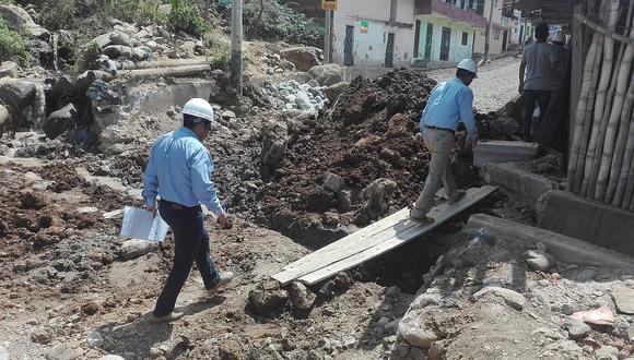Montero: Detectan retrasos en obra de pistas y veredas  valorizada en más de S/ 2 mlls